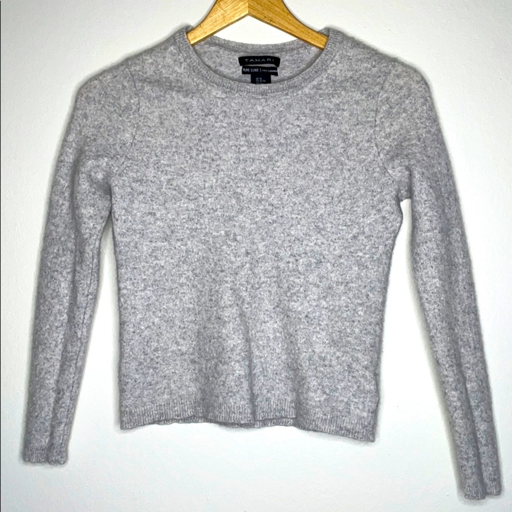 Tahari Pure Luxe 100% Cashmere Sweater